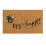 Hug Rug My Mat Printed Coir Bee Happy 45x75cm