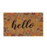 Hug Rug My Mat Printed Coir Floral Hello 45x75cm