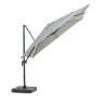 3m Square Cantilever Parasol on a white background