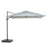 3m Square Cantilever Parasol on a white background