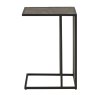 Metro Black Side Table on a white background