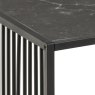 Metro Black Rectangular Coffee Table on a white background