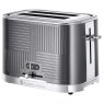 Russell Hobbs Geo Steel Wide Slot Toaster