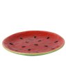 Kaemingk Dolomite Shiny Watermelon Breakfast Plate