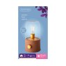 Kaemingk LED Rechargeable Indoor Camp Light Terracotta Packaging