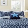 Helena Springfield Tobay Duvet Cover Set Cobalt Blue Navy close up