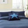 Helena Springfield Jersey Duvet Cover Set Navy close up