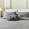 Helena Springfield Jersey Duvet Cover Set Grey close up