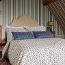 Joules Floral Scallop Duvet Cover Set Blue close up