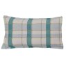 Land & Shore Rathlin Check Duvet Cover Set Green Pillowcase