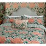 Morris & Co Helena Duvet Cover Set Teal Close up