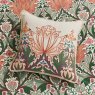 Morris & Co Helena Cushion 50X50cm Peach Teal lifestyle