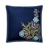 Morris & Co Seaweed Cushion 50X50cm Cobalt