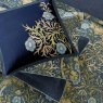 Morris & Co Seaweed Cushion 50X50cm Cobalt Lifestyle