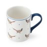 Mikasa Can Mug Pheasant Tilted view