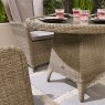 Norfolk & Co Garden Loren 4 Seater Round Dining Set