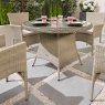 Norfolk & Co Garden Hepburn 4 Seater Dining Set