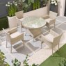 Norfolk & Co Garden Hepburn 4 Seater Dining Set