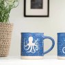 Siip Wax Resist Octopus Mug lifestyle