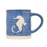 Siip Wax Resist Seahorse Mug