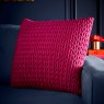 Laurence Llewelyn-Bowen Amory Cushion Fuchsia Lifestyle