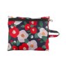 Eco Chic Eco Chic Red Floral Large Reusable Foldable Shopper Bag