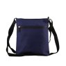 Eco Chic Eco Chic Navy Messenger Bag