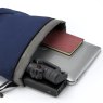 Eco Chic Eco Chic Navy Roll Recycled Canvas Roll Top Backpack