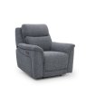 Noah Power Recliner Chair In Milan Anthracite