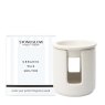 Stoneglow Ceramic Wax Melter White and box