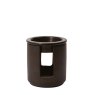 Stoneglow Ceramic Wax Melter Black