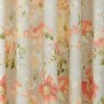 D&D Flourette Natural Ready Made Curtains swatch detail