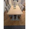 Aldiss Own Chatsworth Oak 2.2m Dining Table & 6 Chairs - EX DISPLAY