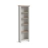 Cottage Collection Slim Bookcase grey