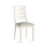 Cottage Collection Dining Chair Pair In White coconut