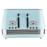 Daewoo Denver 4 Slice Toaster Sky Blue