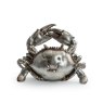 McGowan Rutherford McGowan Rutherford Antique Silver Thirsty Crab Wine Bottle Holder