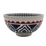 The Spanish Company Assorted Snack Bowls blue and red pattern