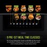 Tower Vortx Vizion Dual Air Fryer pre set meal functions