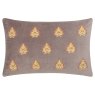 Paoletti Paoletti Rennes Taupe Embroidered Cushion