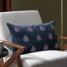 Paoletti Paoletti Rennes Navy Embroidered Cushion