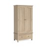 Cottage Collection Gents Wardrobe In Oak