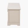 Farmhouse 3 Drawer 3 Basket Unit white background