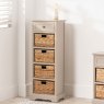 Farmhouse 1 Drawer 4 Basket Unit lifestyle