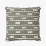 Summer Sage Braid Outdoor Cushion white background