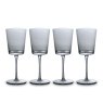 Simply Home Grey Set Of 4 Wine Glasses