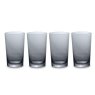 Simply Home Grey Set Of 4 Hi Ball Glasses