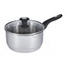 Simply Home 20 CM Stainless Steel Draining Lid Saucepan