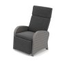 Bermuda Dark Recliner Companion Set white background