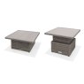 Bermuda Dark Casual Corner Bench Set white background